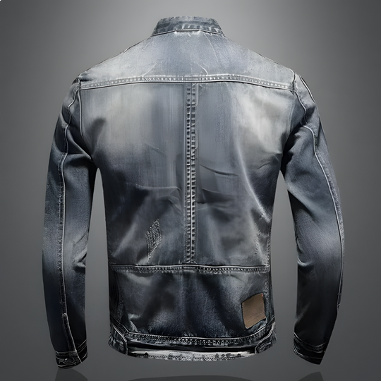 Retro Herren Jeansjacke