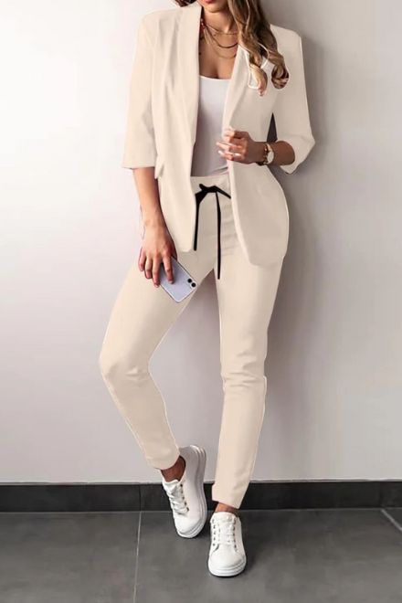 Damen Blazer & Hosen Set