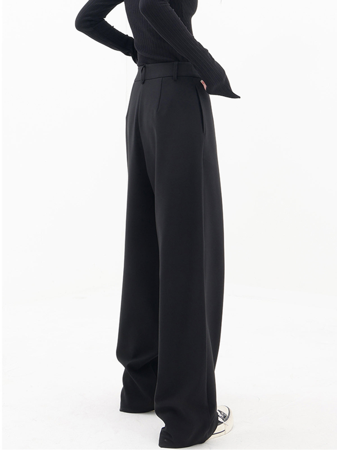 Weite Hosen mit Hoher Taille für Damen