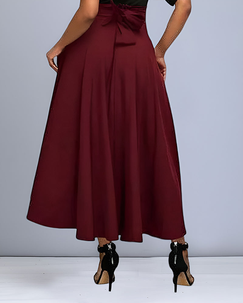 Elegante Schicke Maxi Rock