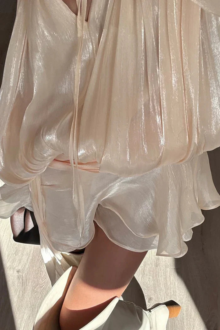 Rüschen-Minikleid