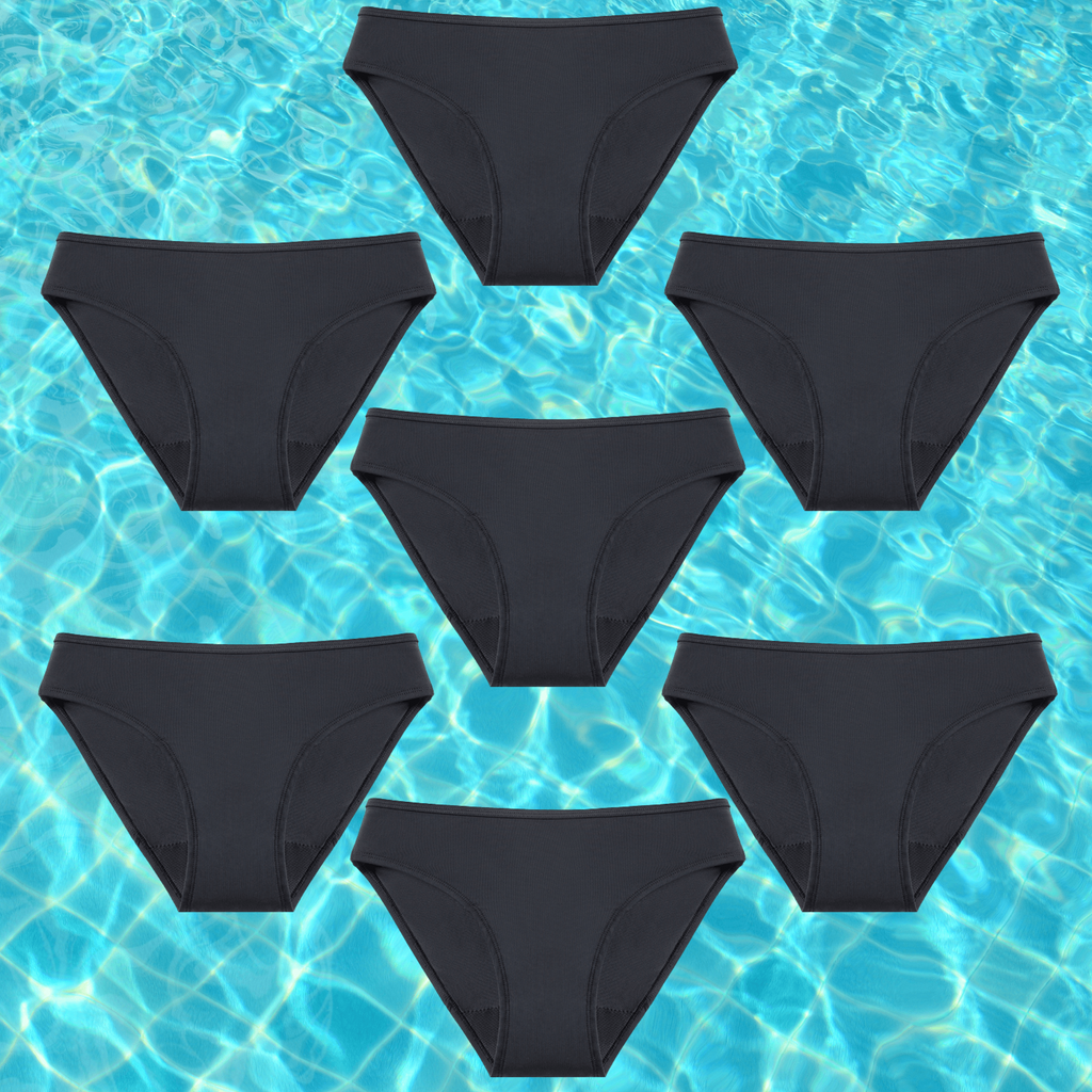 Damen Menstruation Bikinislip Damenunterwäsche Schwimmbekleidung