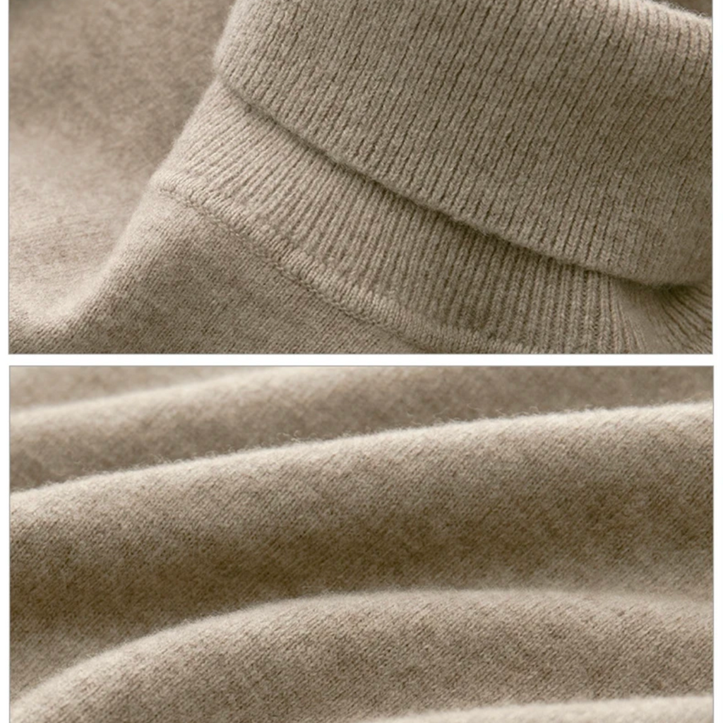 Stilvolle Rollkragenpullover