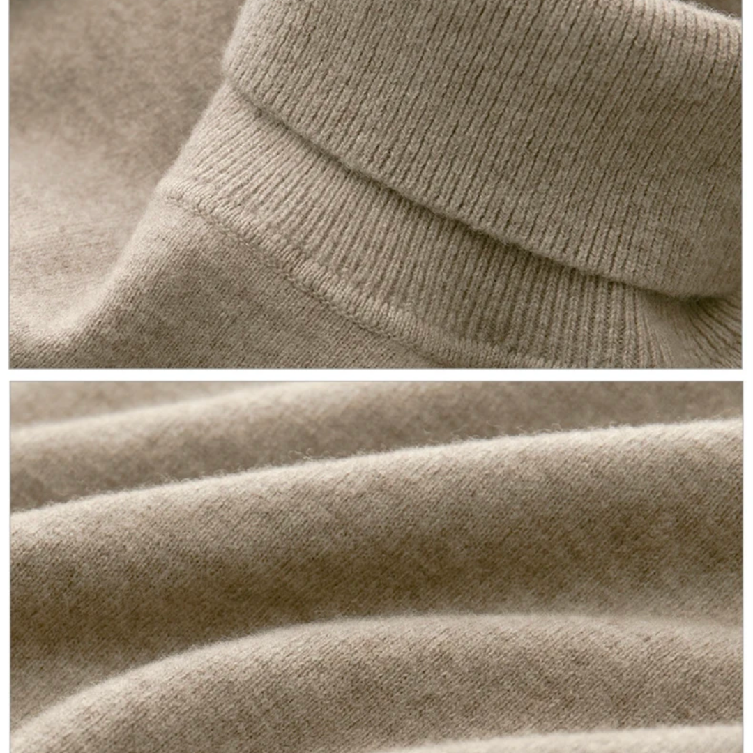 Stilvolle Rollkragenpullover