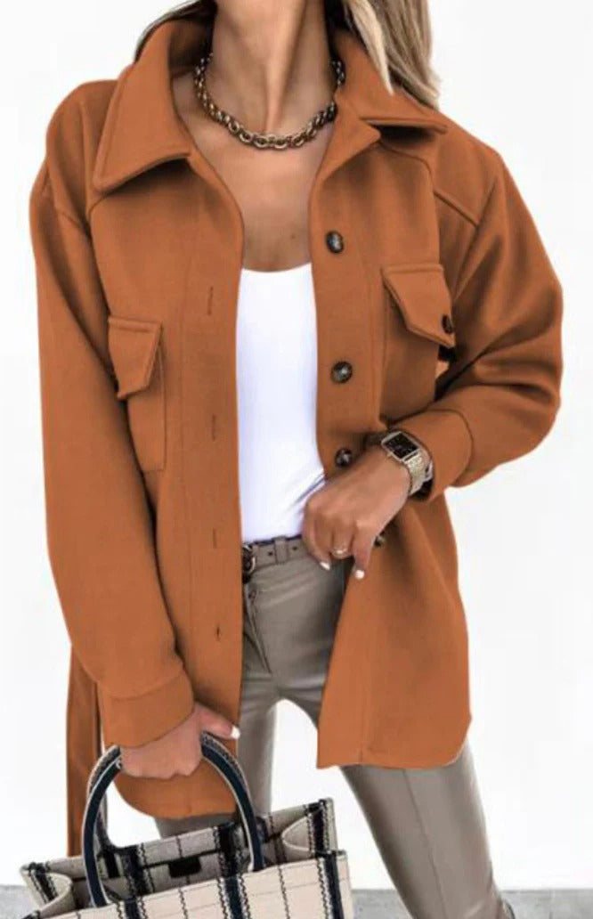 Stilvolle Sommerjacke Damen Luftig und Bequem