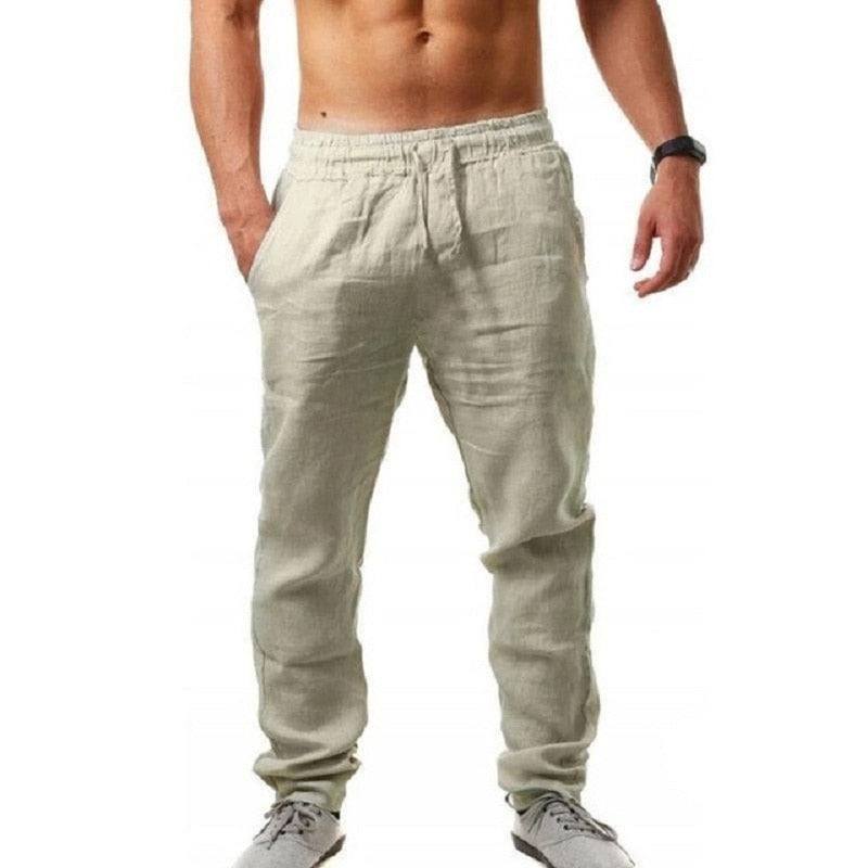 ShopNory | Herren Leinenhose Eine Stilvolle & Luftige Sommerhose für Männer