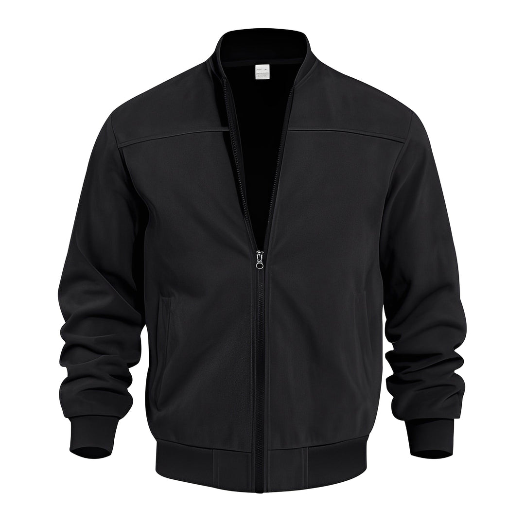 Klassische, stilvolle Wildlederjacke für Männer