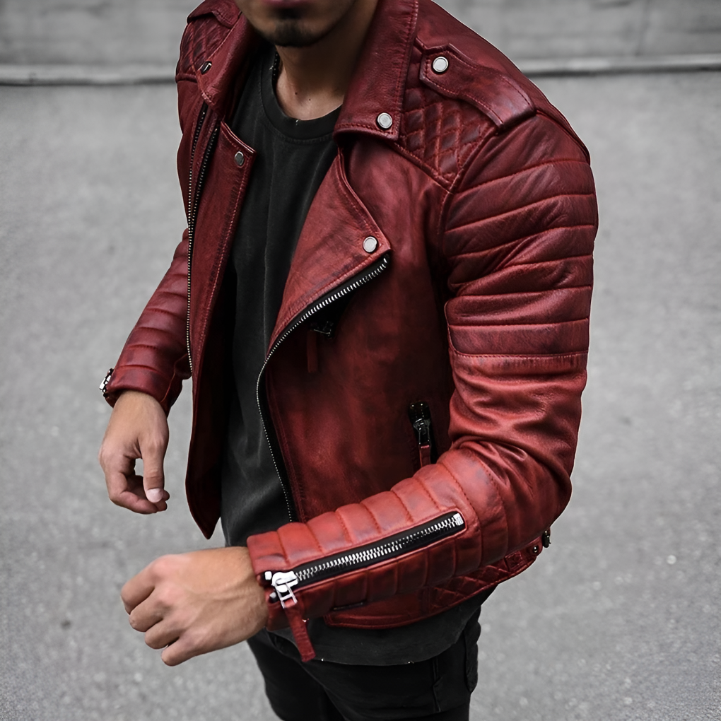 Lederjacke für Herren Douglas