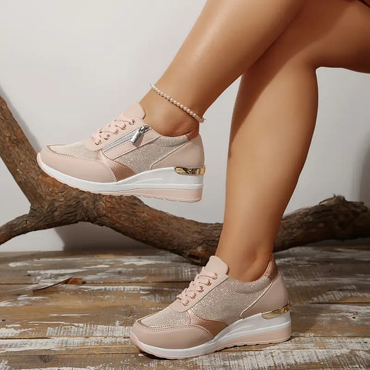 Orthopädische Schuhe mit seitlichem Reißverschluss