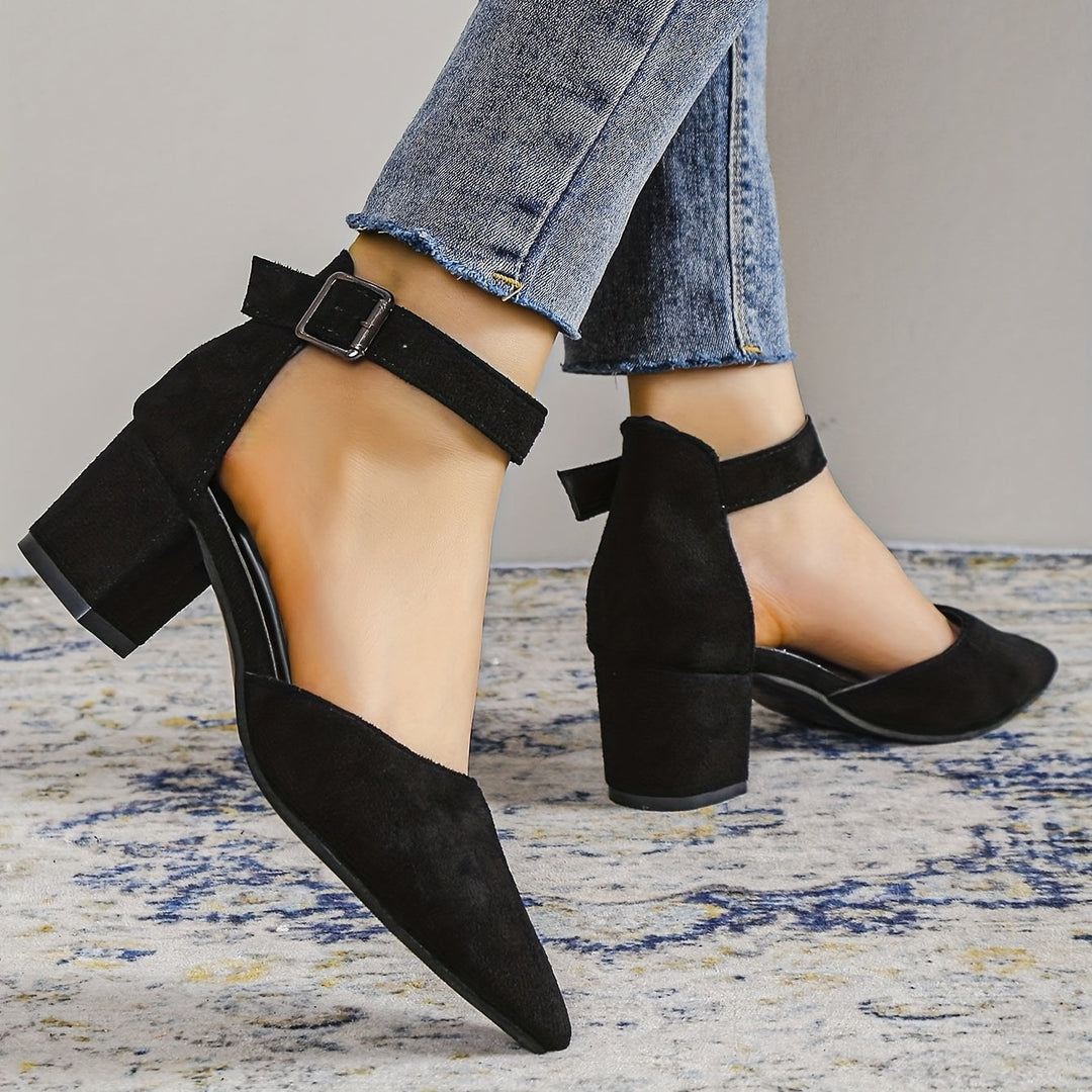 Damen Sandalen mit Blockabsatz Schnürung, mit Knöchelriemen, Elegant