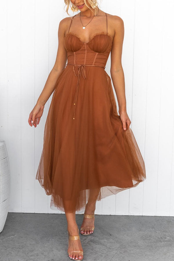 Modernes prinses chiffon Kleid