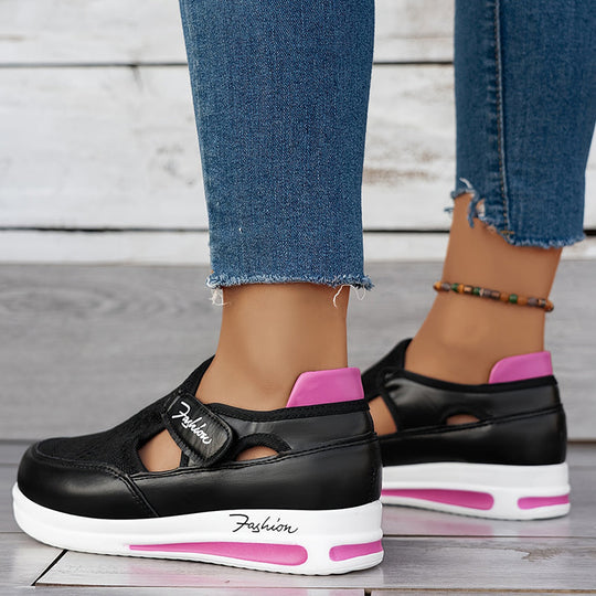 orthopädische Damen-Sneaker, atmungsaktiv und bequem.