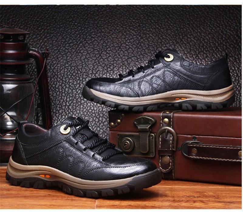 Bequeme Lederschuhe für Herren