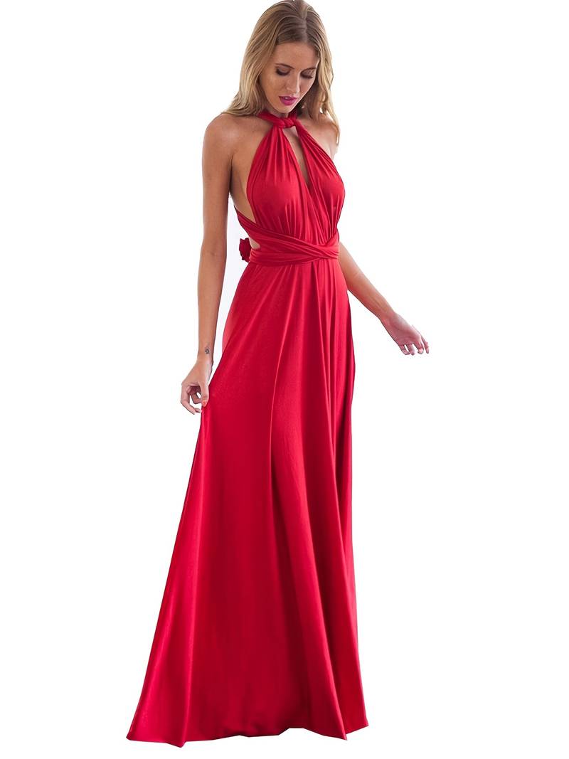 Elegantes Wandelbares Maxikleid
