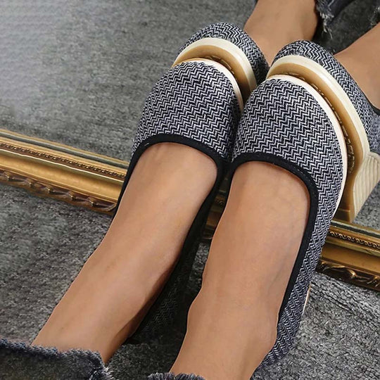 Lässige Keilschuhe