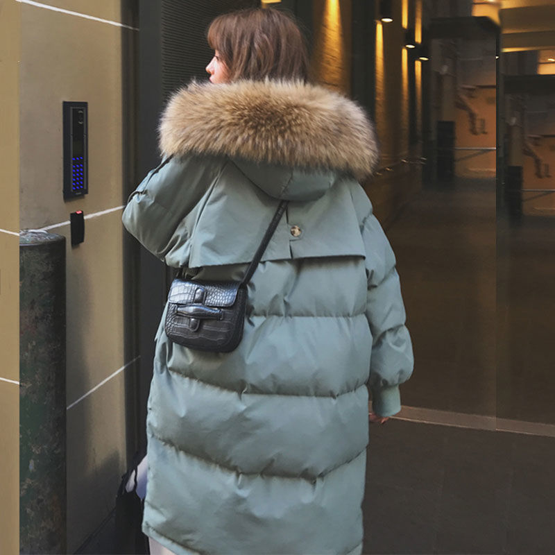 Shopnory | Gepolstertes Jacket mit Pelzkragen für Damen
