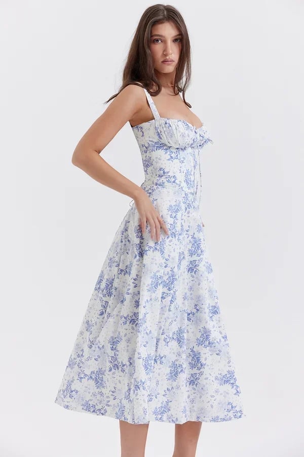 Trendiges Bustier-Sommerkleid für Damen - Elegant und Figurschmeichelnd