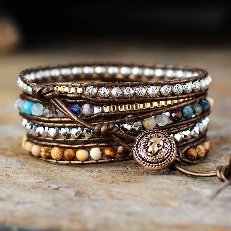 Erdende Heilende Wickelarmband  | Shop Nory