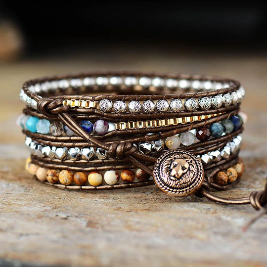 Erdende Heilende Wickelarmband  | Shop Nory