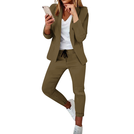 Stilvolle Blazer & Hose Set