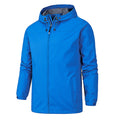 Wasser- und winddichte Jacke mit Kapuze