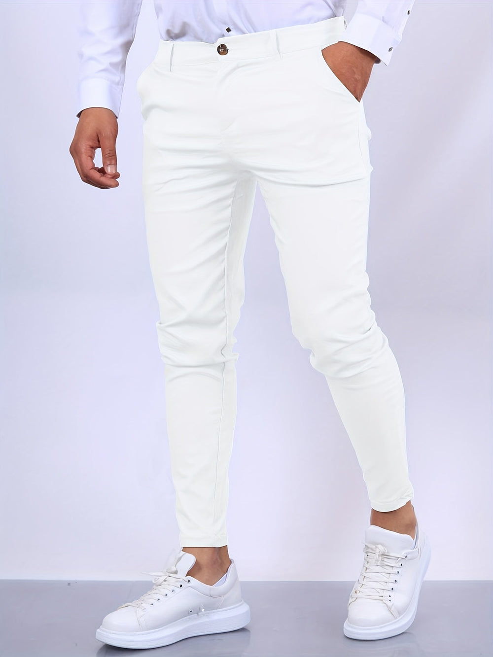 Elegante Slim Fit Hose für Männer