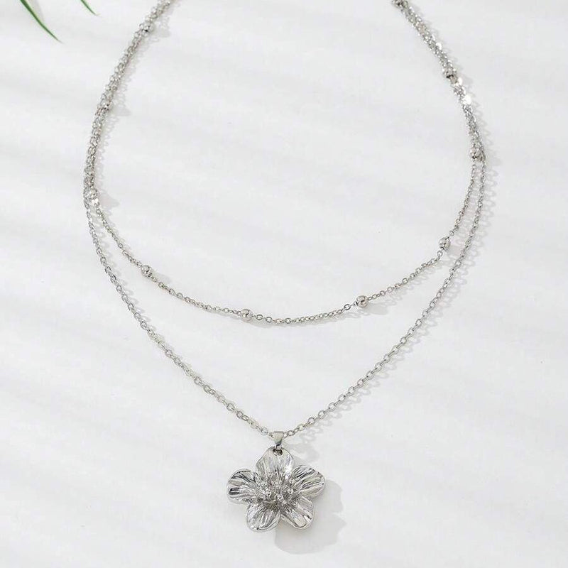 Halskette Mit Blumenanhänger | Shop Nory
