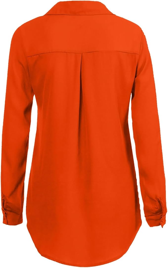 Elegante Chiffonbluse für Frauen