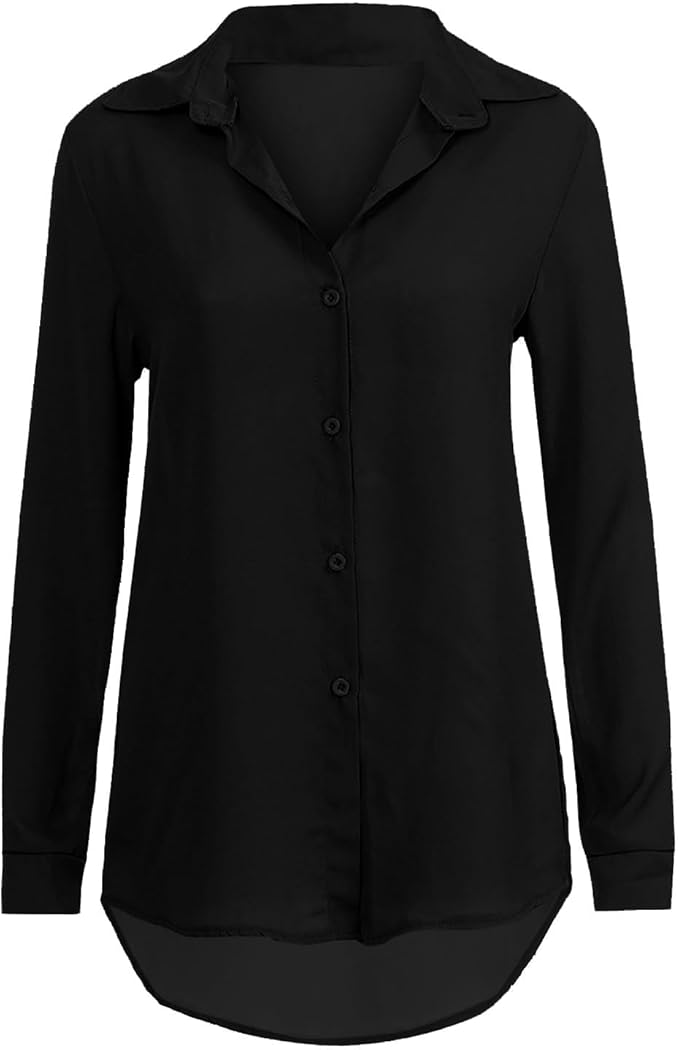 Elegante Chiffonbluse für Frauen