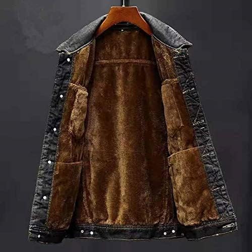 Stilvolle Winter-Jeansjacke für Männer