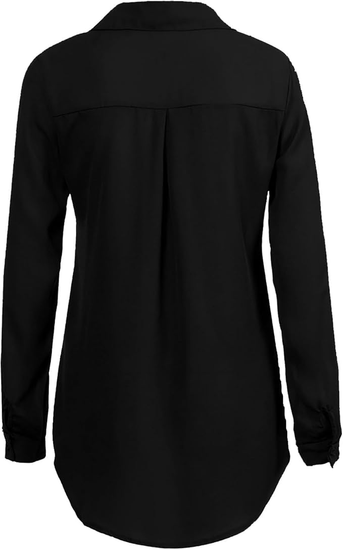 Elegante Chiffonbluse für Frauen