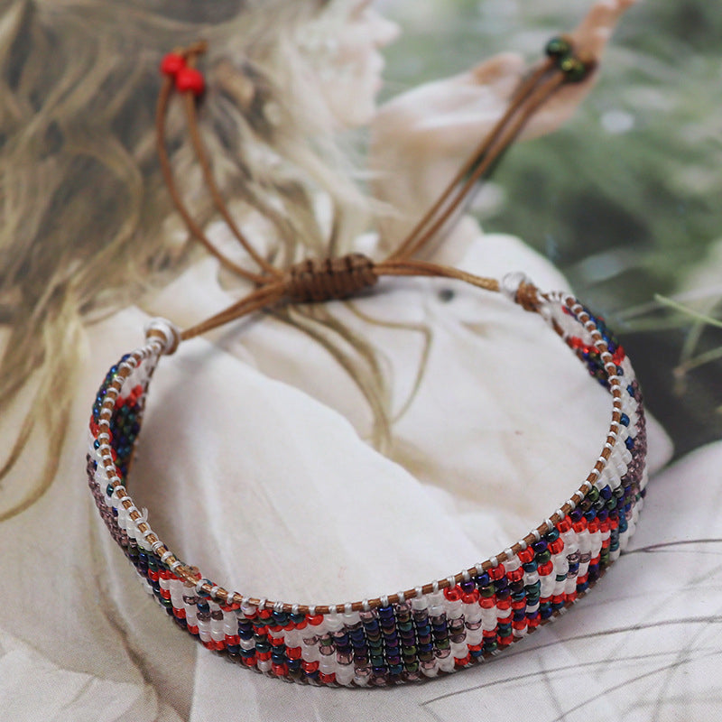 Handgewebtes Böhmisches Armband | Shop Nory