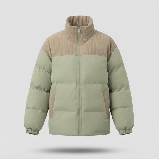 Damen Modische Daunenjacke mit hohem Kragen Shop Nory
