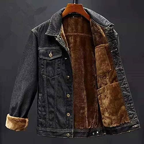 Stilvolle Winter-Jeansjacke für Männer