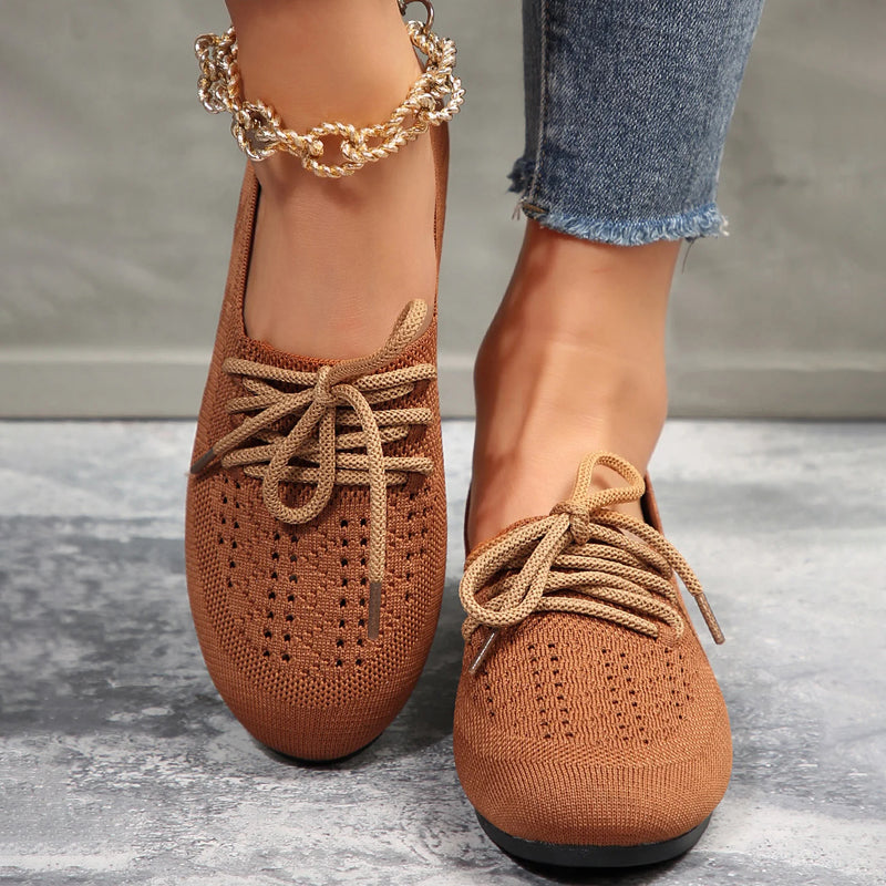 Lässige Flache Mesh Schuhe Shopnory