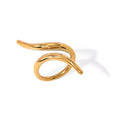 Ring "Finesse" in Edelstahl - 18k vergoldet | Shop Nory