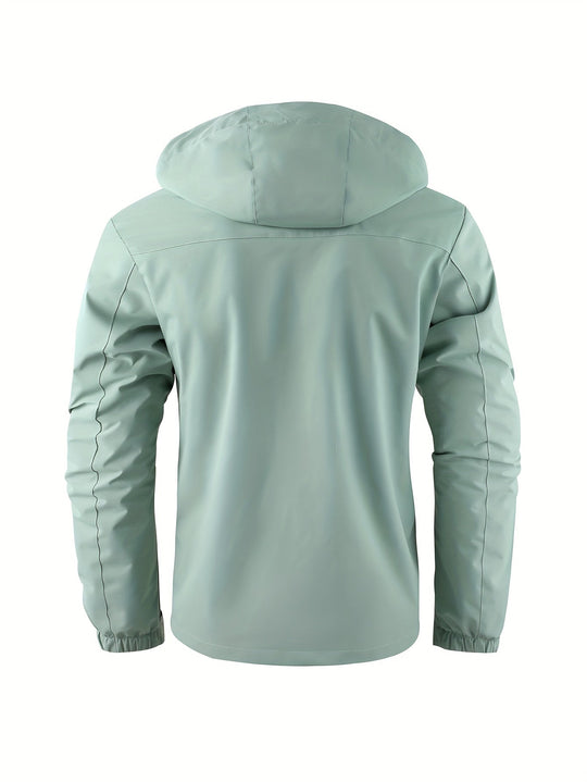 Herren Kapuzen Utility Jacke