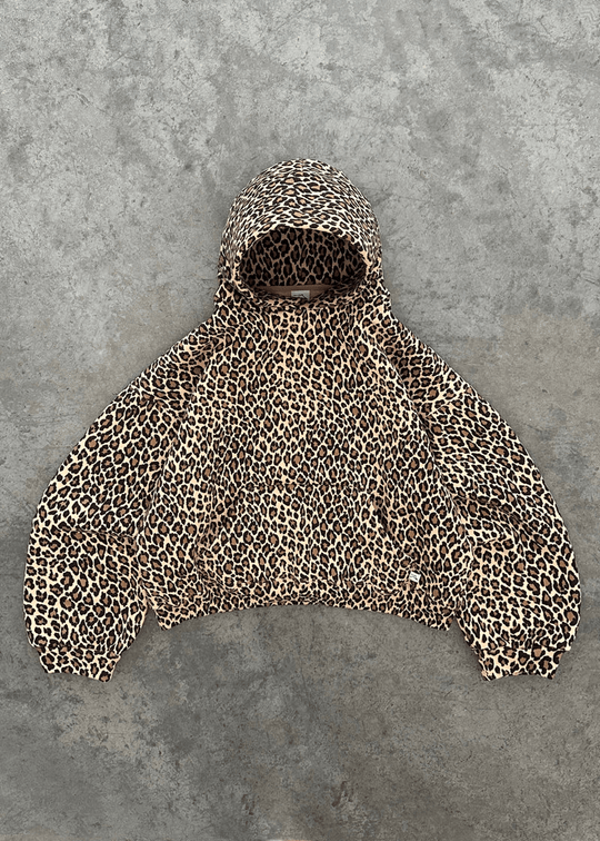 Gemütlicher Hoodie mit Leopardenprint für Einen Lässig-Chicen Look