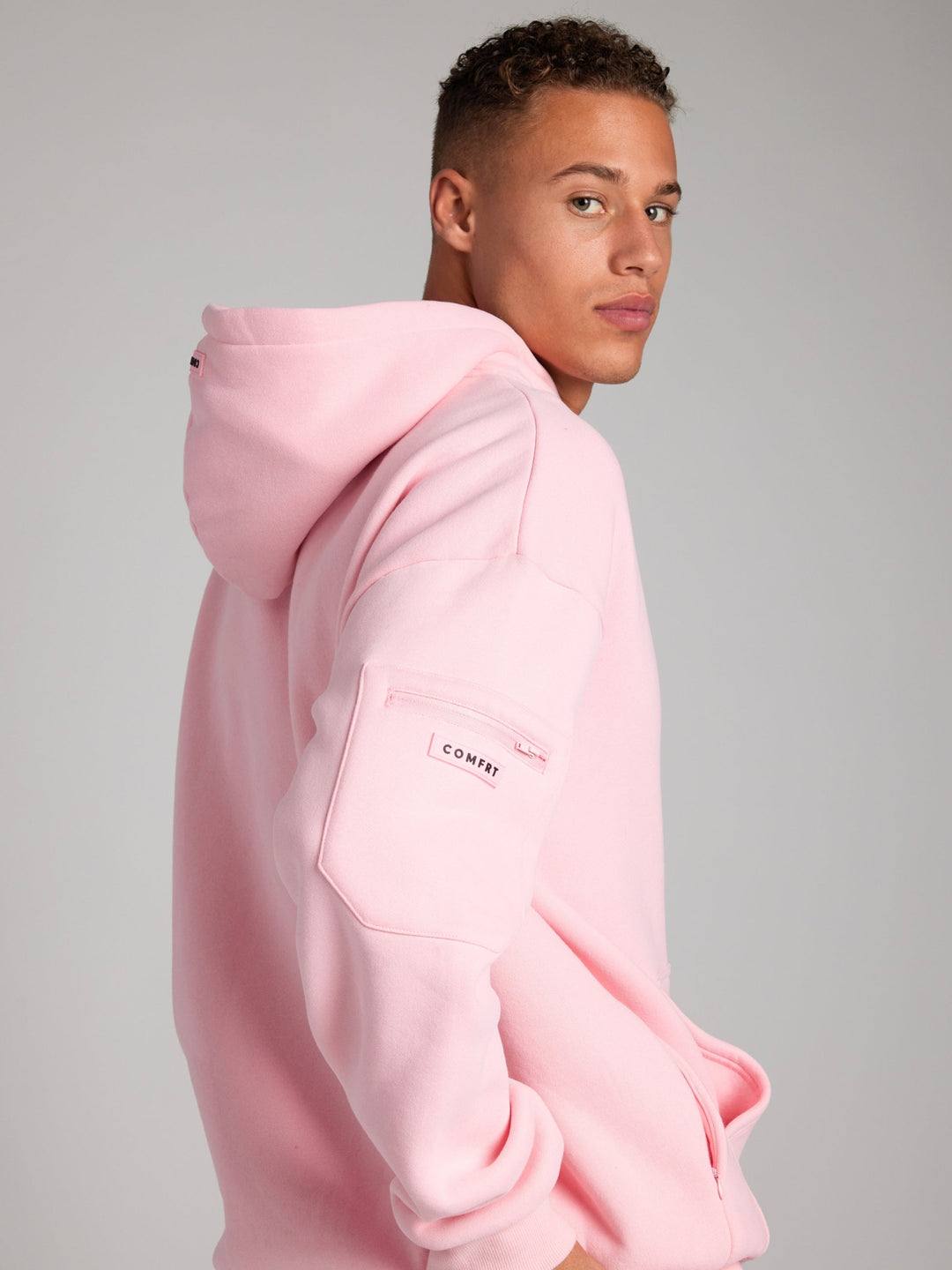 Bequemer Reise-Hoodie mit Flugmodus-Grafik