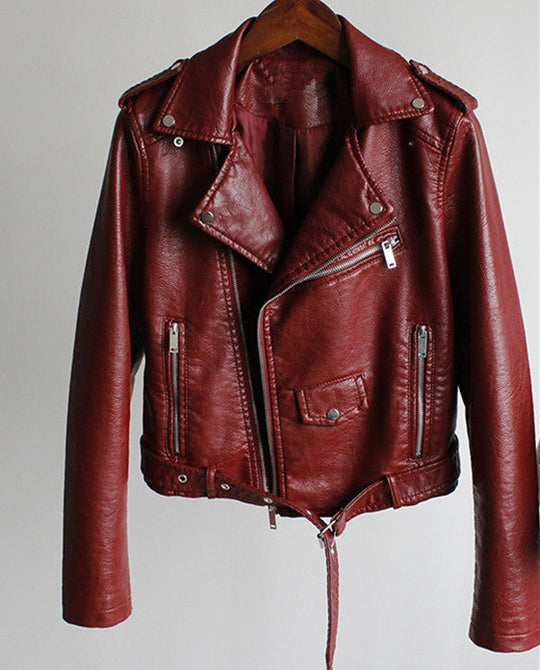 Lederjacke für Frauen