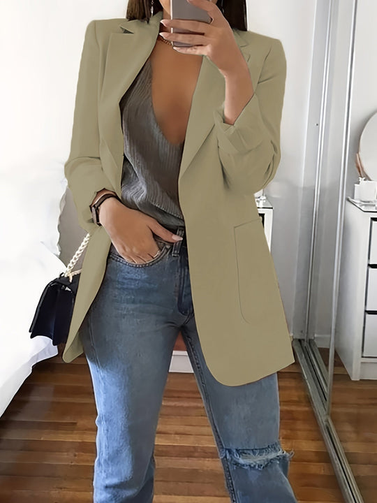 Lässiger Blazer In Übergröße