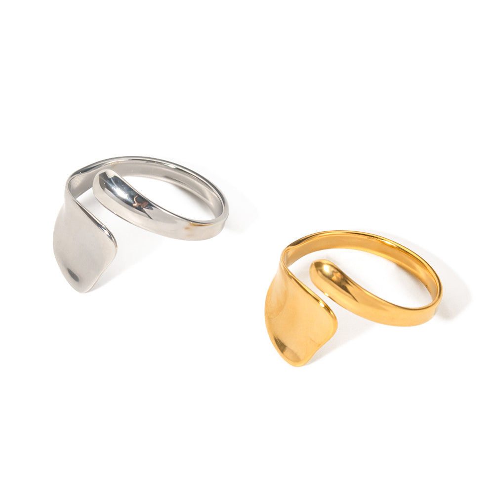 Ring in Edelstahl geometrisch | Shop Nory