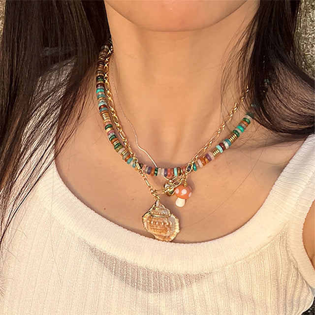 Bunte Perlenkette | Shop Nory