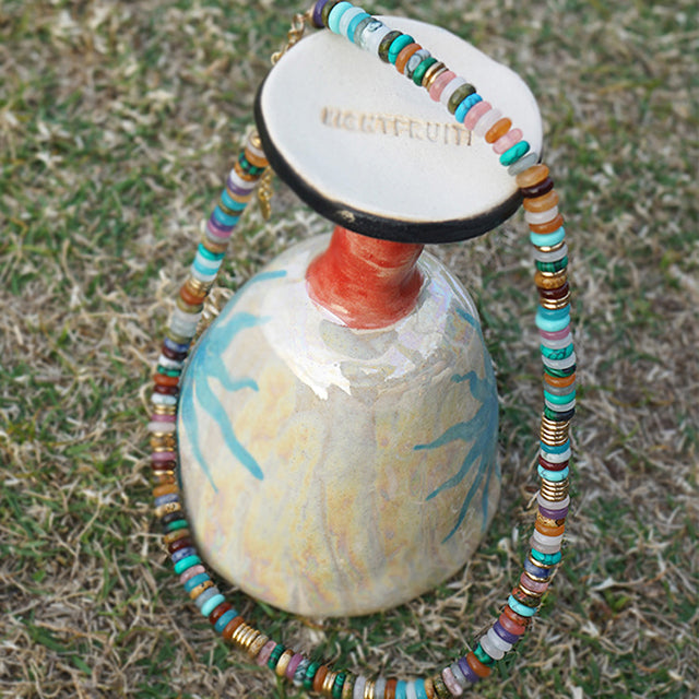 Bunte Perlenkette | Shop Nory