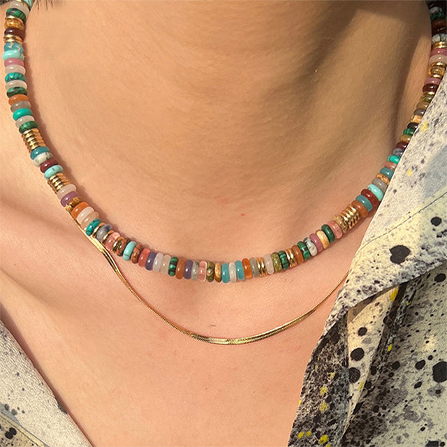 Bunte Perlenkette | Shop Nory