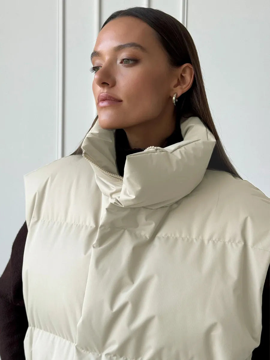 Shopnory | Damenweste neutrale Farben