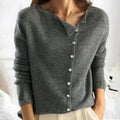 Weinlese Gestrickter Pullover