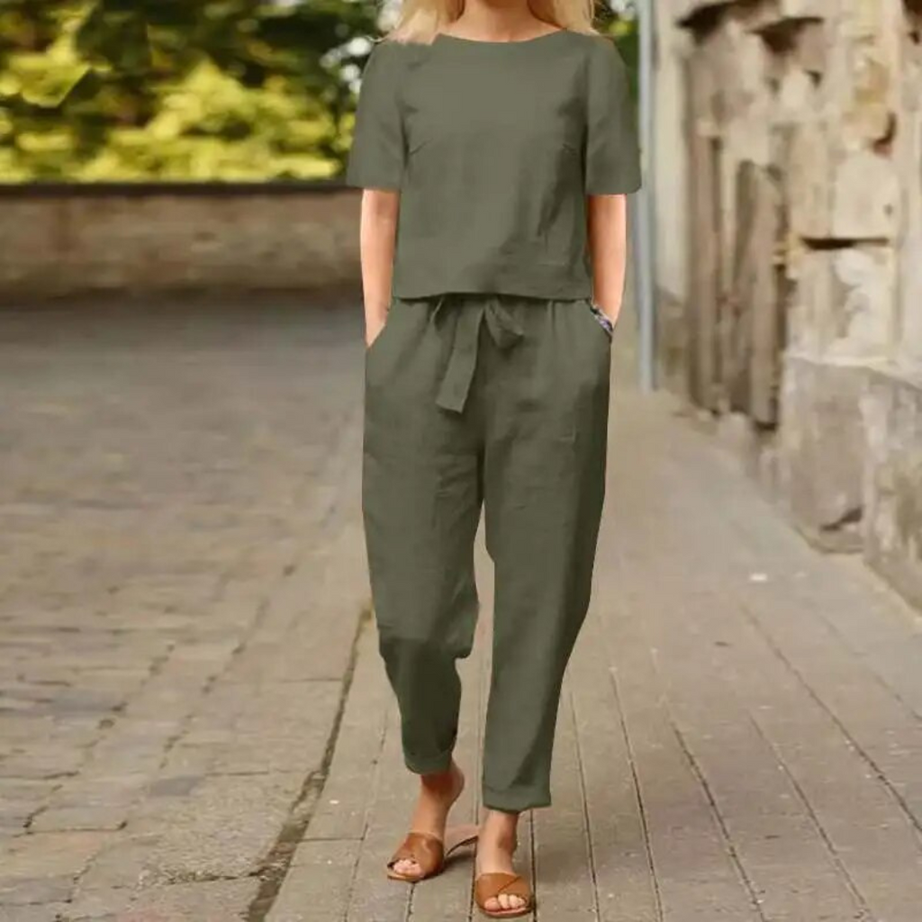 Elegantes und Bequemes Zweiteiliges Set für Damen