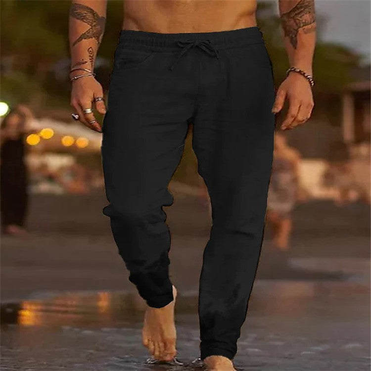 Lässige Leinenhose für Herren