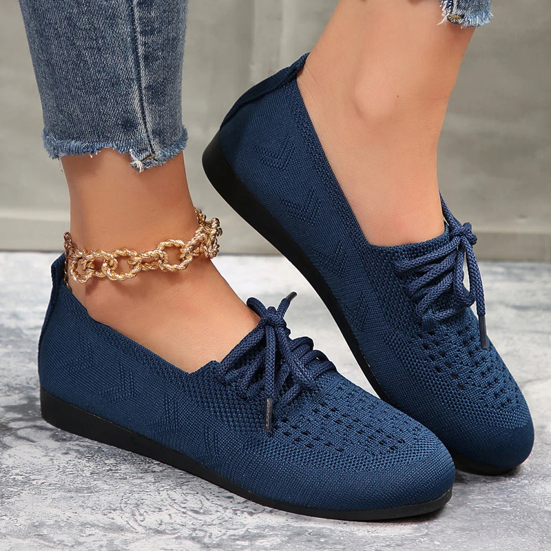 Lässige Flache Mesh Schuhe Shopnory